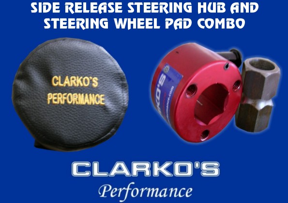 Steering Quick Release Hub (Side Release) & pad combo